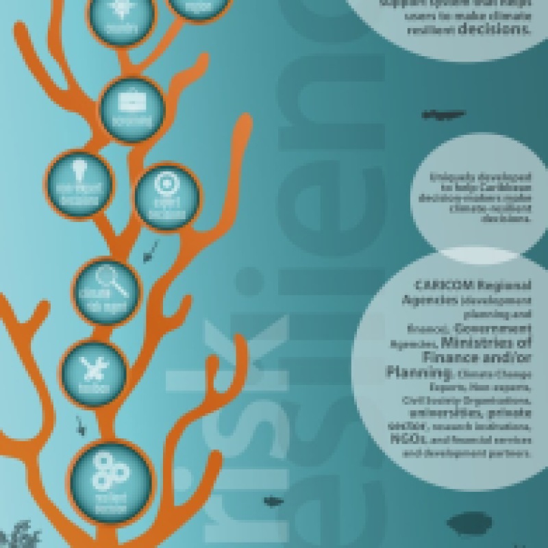 Caribbean Climate Online Risk and Adaptation TooL (CCORAL) Infographic